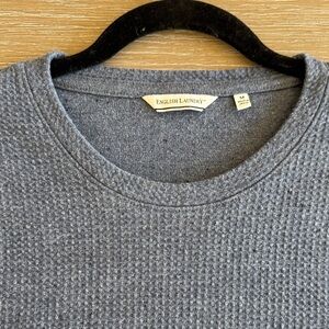 English Laundry Heather Gray Knit Shirt